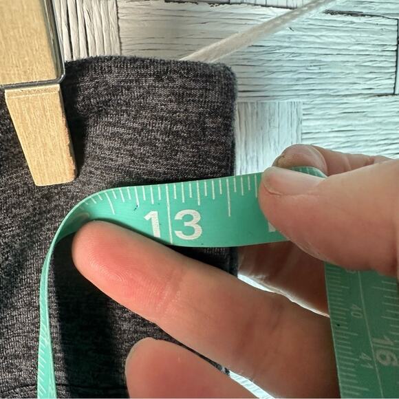 Free People FP Movement Halo Cut Out Leggings Size Large Charcoal Gray 189 - Picture 10 of 13